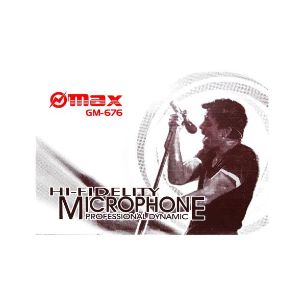  MAX GM-676 WIRELESS VHF 2HAND MICROPHONE  لاقط 2 لاسلكي يدوي من ماكس مع بطاريات اعادة الشحن مناسب للمدارس والإحتفالات 