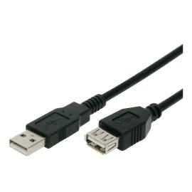 USB 2.0 Male to Female Cable 1.5M سلك توصيل يو اس بي ذكر إلى انثى بطول 1.5متر