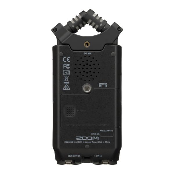 Zoom H4N PRO black Handy Recorder جهاز تسجيل زوم H4N PRO مناسب لتسجيل الدروس والمحاضرات متوفر باللون الأسود 