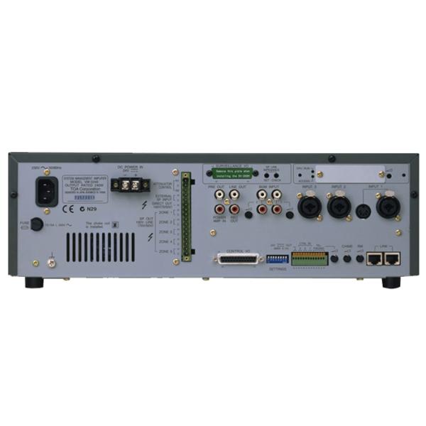 	TOA VM-2240 SYSTEM MANAGING AMP امبلي فير توا 5 أقسام بقوة 240وات جودة عالية صناعة اندونيسية