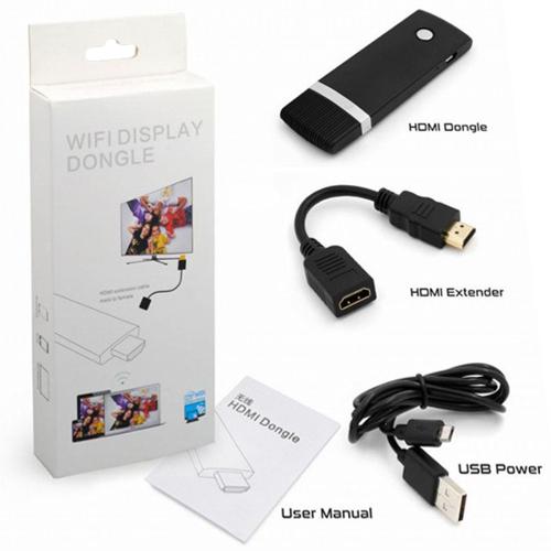 HDMI WIFI Display Dongle Adapter Miracast DLNA - Hd to tv دنقل توصيل لاسلكي لعرض شاشة الجوال مثلاً على التلفاز