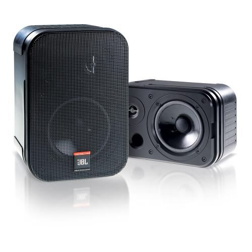 JBL Control® 1 Pro Two-Way Professional Compact Loudspeaker System سماعة من جي بي ال كنترول 1برو بقوة 150وات تقنية امريكية جودة عالية لون اسود مناسبة للمساجد والمدارس والمحلات التجارية وغيرها
