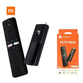 MI TV STICK MDZ-24-AA ANDROID tv وصلة شومي تقوم بتحويل التلفاز العادي إلى ذكي وفتح التطبيقات مثل اليوتيوب وغيرها جودة عالية